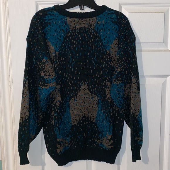 Vintage 90s Impulse Abstract Sweater - Picture 6 of 7